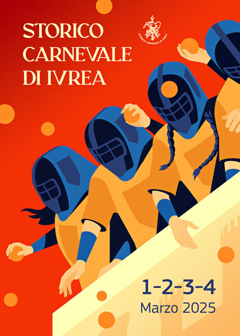 Carnevale di Ivrea, presentata l'immagine ufficiale dell'edizione 2025