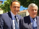 Alberto Cirio con Antonio Tajani