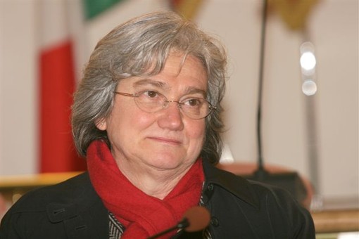 All'inaugurazione del parco Tina Anselmi di Chivasso l'ex ministra Rosy Bindi