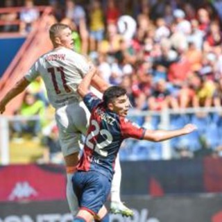 Genoa-Roma 1-1, primo gol in giallorosso per Dovbyk