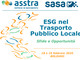 'Esg nel trasporto pubblico locale', seminario Asstra – Sasa a Bolzano il 18 e 19